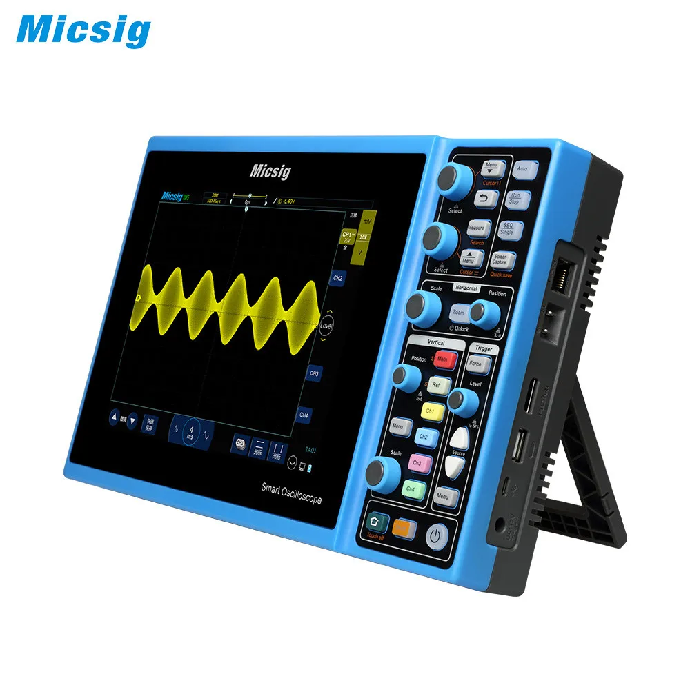 Micsig STO1104C 100HZ 1G Sa/S Smart Tablet Oscilloscope Digital Scopemeter 2/4 Channels Oscilloscopes 8GB memory APP Control | Инструменты