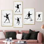 Плакат с изображением баскетбола, бейсбола, футбола, гандбола