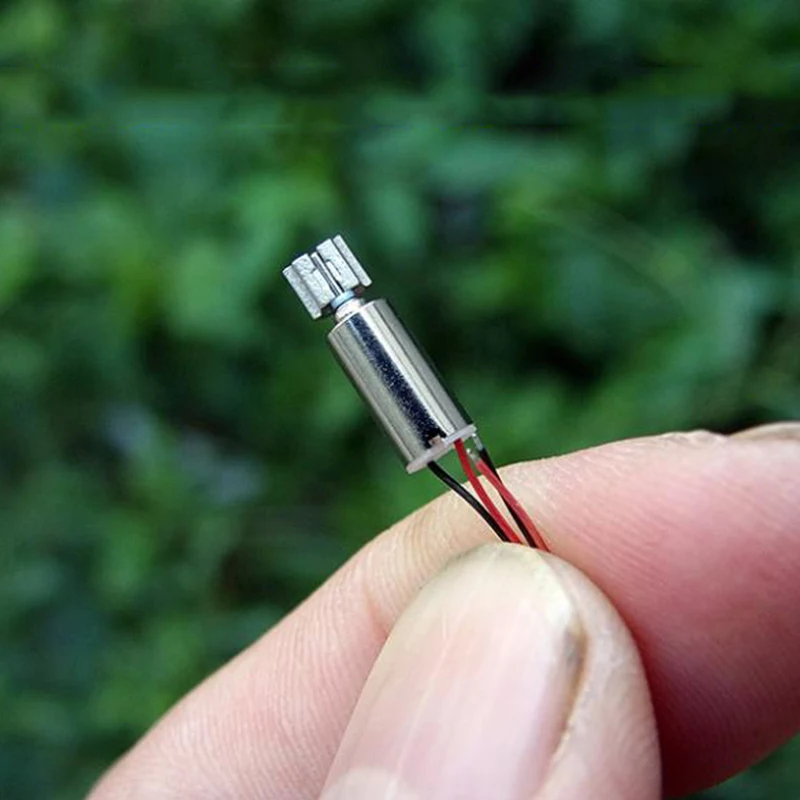 10 шт. 4 мм * 8 тигельные Вибрационный Мотор DC 2 V 3В 3 7 вибратор эксцентриковое колесо