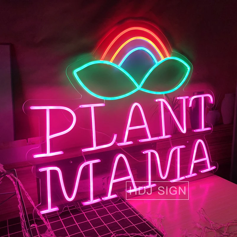 

Plant Mother Custom Neon Sign LED Personality Sign Beautiful Room Decoration Bedroom Bar Game Room Cute Decoration
