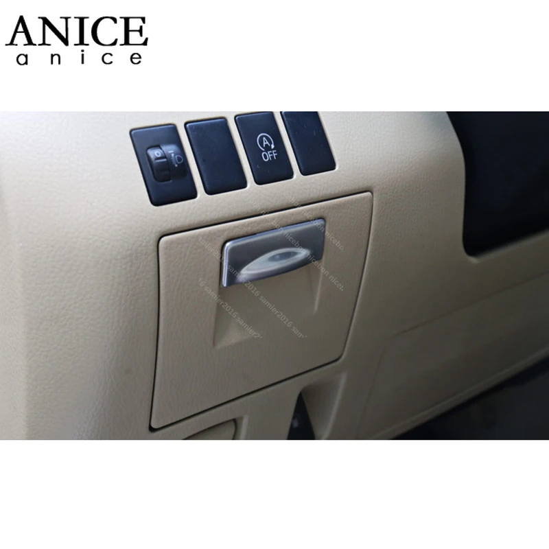 chrome left Storage Box decoration cover trim for toyota Highlander Kluger 2014-2019 | Автомобили и мотоциклы