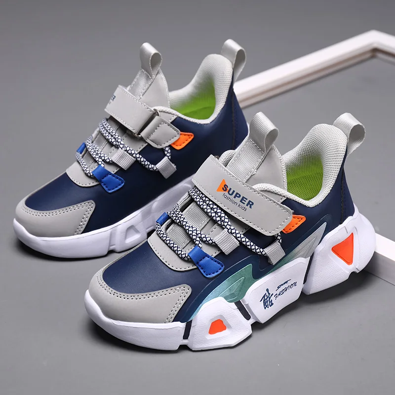 2021 Весенняя новая детская обувь кроссовки для мальчиков и девочек модная