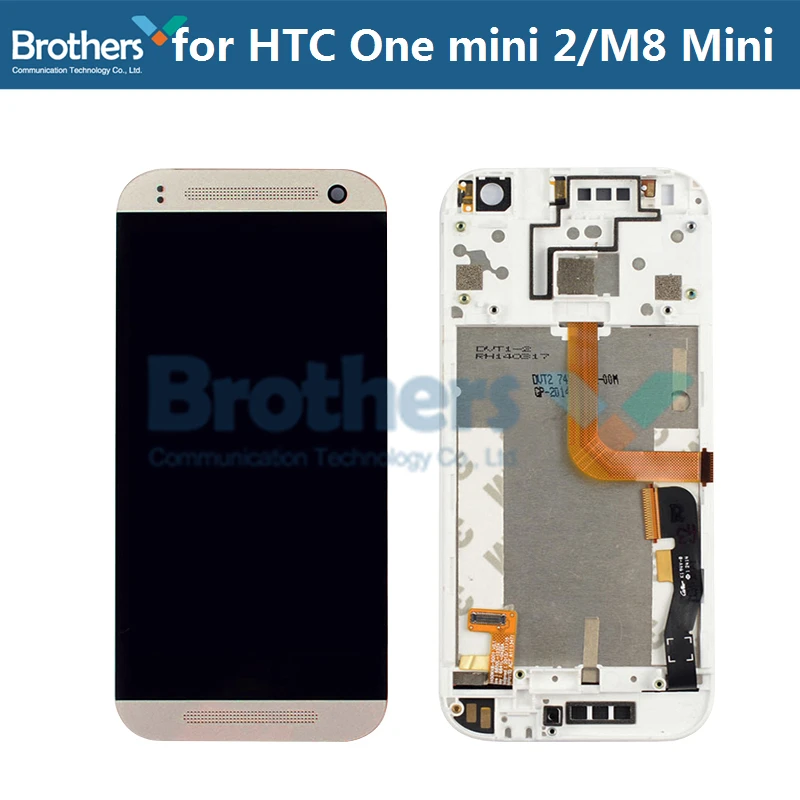ЖК-дисплей для htc One Mini 2/M8 Mini ЖК-экран для htc M8 Mini сенсорный экран дигитайзер экран в сборе с рамкой Замена телефона
