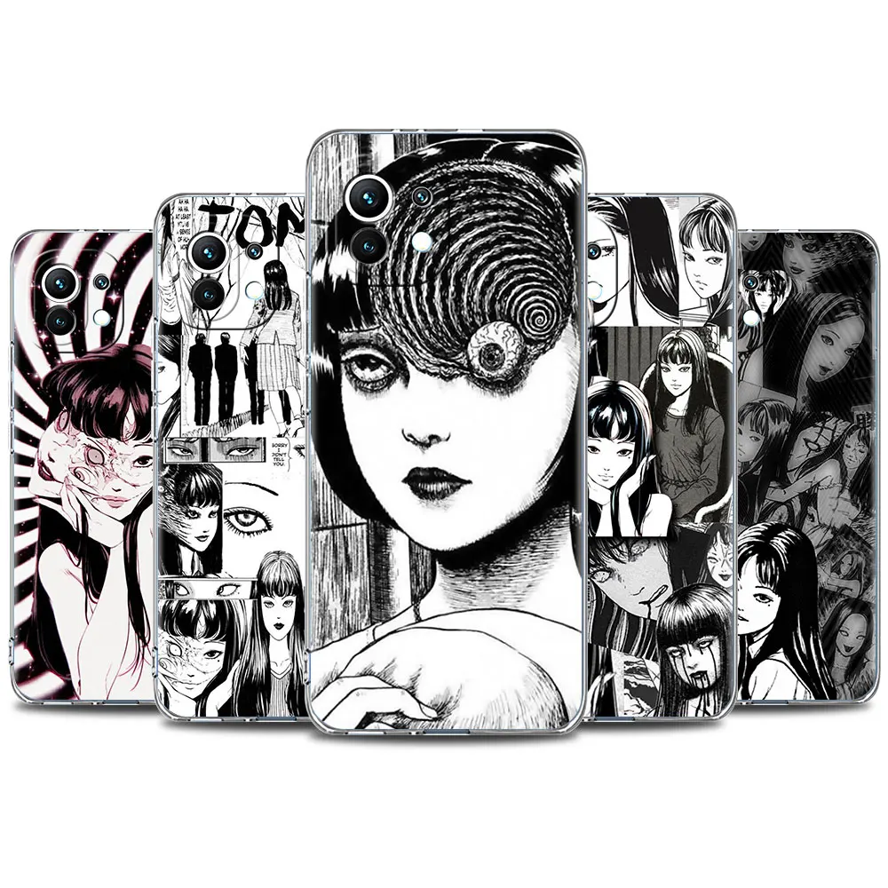 

Horror Comic Junji Ito Tomie Tees Matte TPU Phone Case For Xiaomi Poco X3 NFC F2 Pro 5G M3 F3 GT Mi Pocophone F1 X3 GT Cover