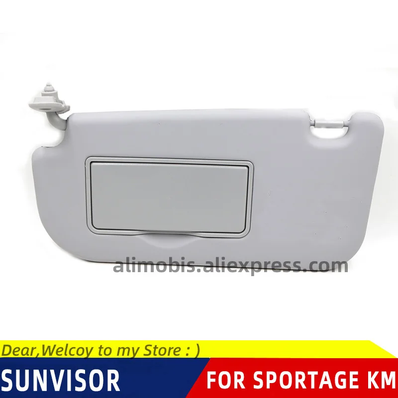 Левый солнцезащитный козырек затеняющая доска с зеркалом для KIA Sportage KM 2004 2005 2006 2007