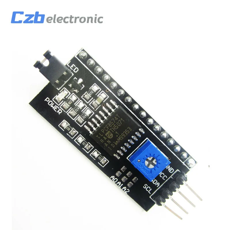 1 шт. IIC igc TWI последовательный интерфейс SPI порт платы 1602 2004 ЖК дисплей плата