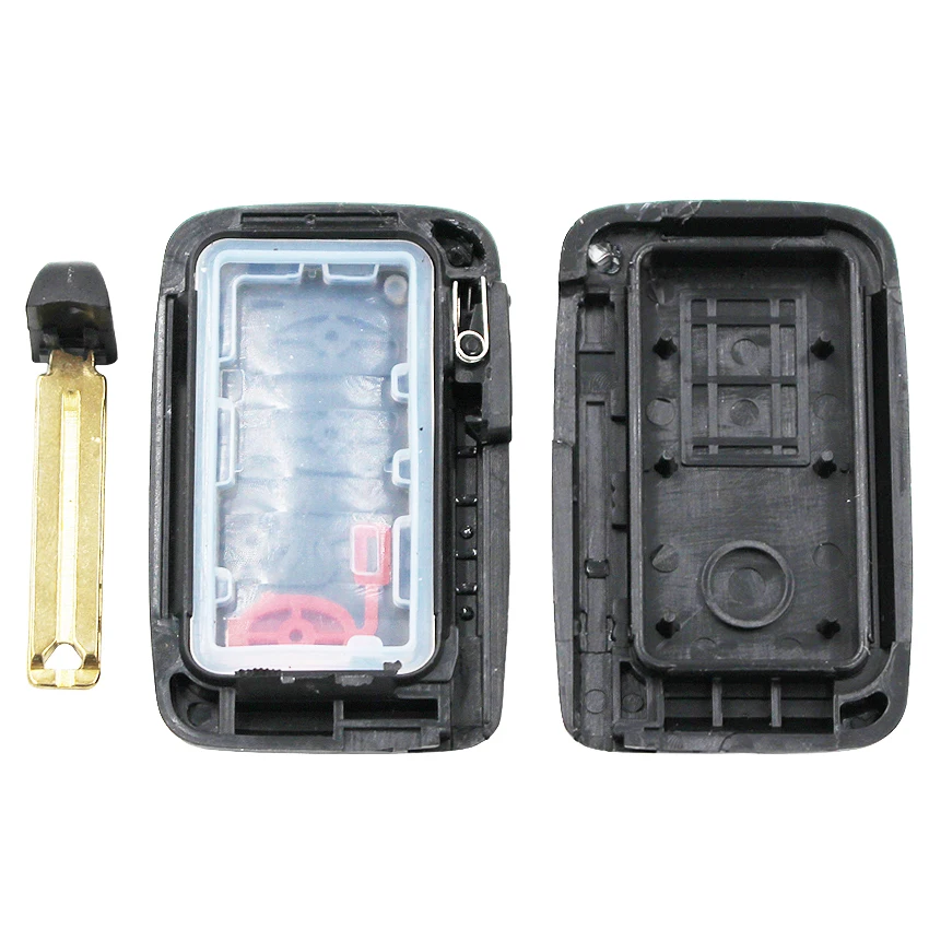 НОВЫЙ Uncut умный дистанционный чехол для ключей Fob 3 + 1 кнопка Toyota Prius 2010 2013|key 2