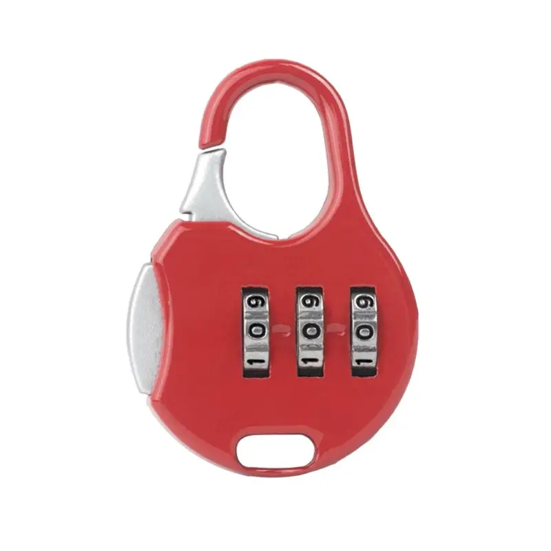1/7pcs 3 Digit Combination Padlock Number Code Password Security Travel Safe Lock for Suitcase Luggage Bag Gym | Обустройство дома