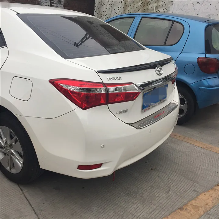 Спойлер для Corolla заднее крыло автомобиля из АБС-материала грунтовка цветной
