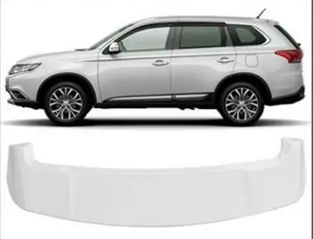 Белый ABS Краски Автомобиля Заднее Крыло багажника выступ Спойлеры для Mitsubishi Outlander - Цвет: Белый