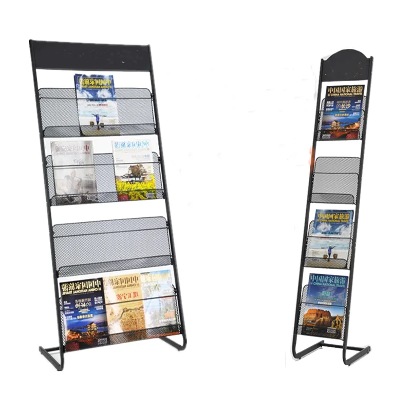 Полка для журналов полка газет стеллаж демонстрации железное искусство