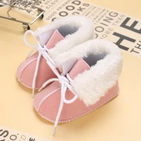 0 18 months baby boots for boys and girls winter soft soles and plush comfort warm baby toddler shoes