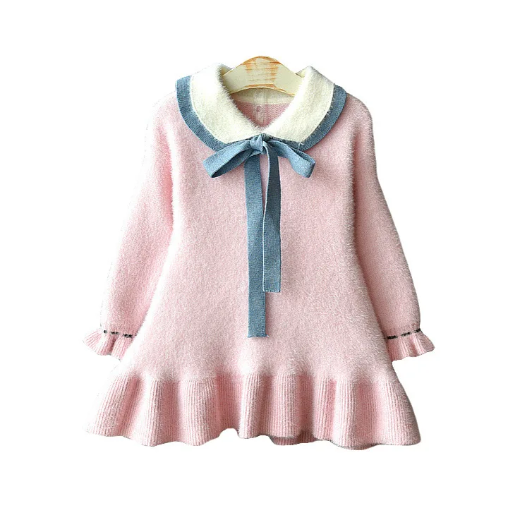 Платье с длинным рукавом для девочек 3-7 лет | Детская одежда и обувь