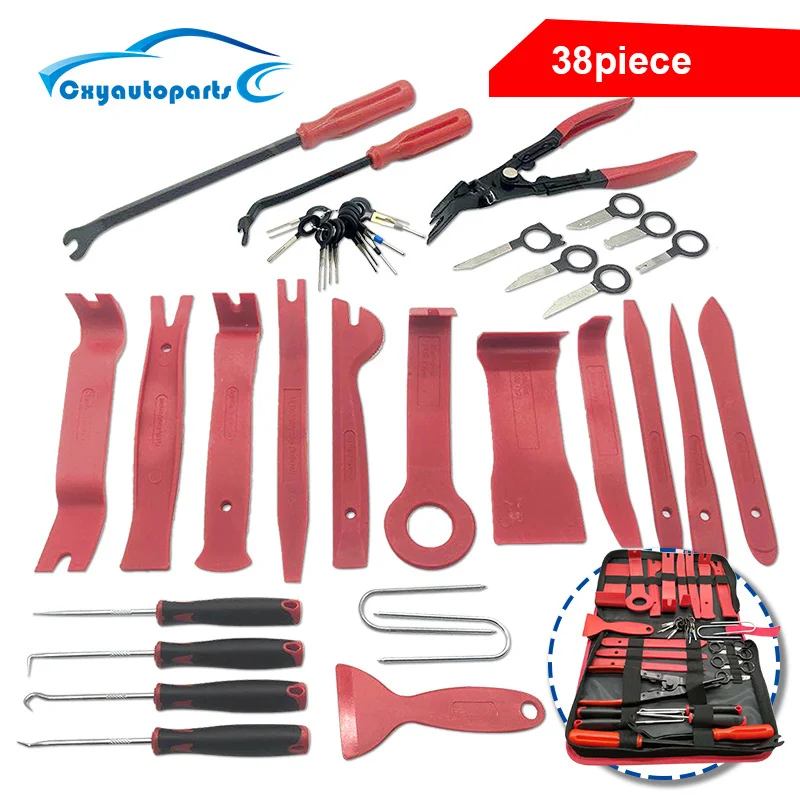 auto Interior Disassembly Tools Car Clip rivet fastener door Panel Trim Removal Tool Automotive Clips puller Pry Diy | Автомобили и