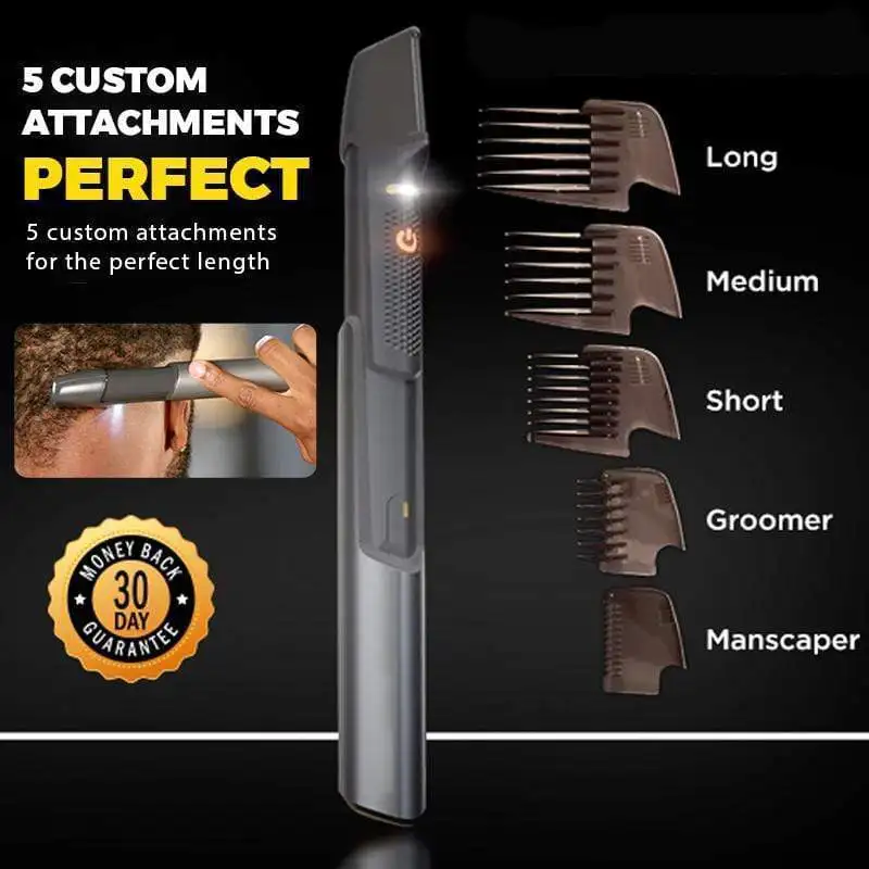Herramientas de afeitado y corte de pelo para el hogar, Afeitadora el&eacute;ctrica multiusos, cortadora de pelo, cortadora de barba, juego de herramientas de afeitado de estilo autom&aacute;tico-0