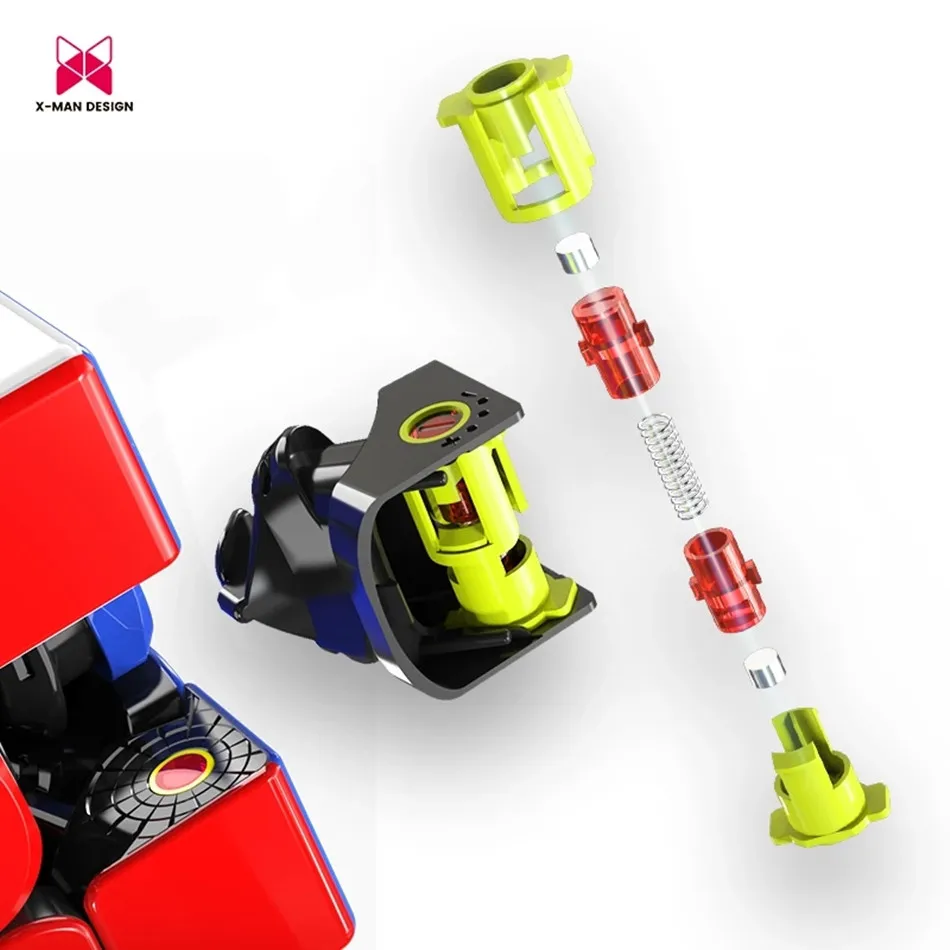 QiYi-cubo magn&eacute;tico de velocidad m&aacute;gica x-man Tornado V2M 3X3, pegatinas, Tornado v2 m, antiestr&eacute;s, juguetes de rompecabezas, regalos para ni&ntilde;os-4