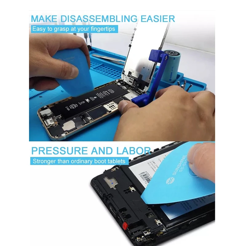 Sunshine SS-040 Anti-static Phone Dismantling Tools Battery Teardown Card Four-corner Curved Design Mobile Opening | Инструменты