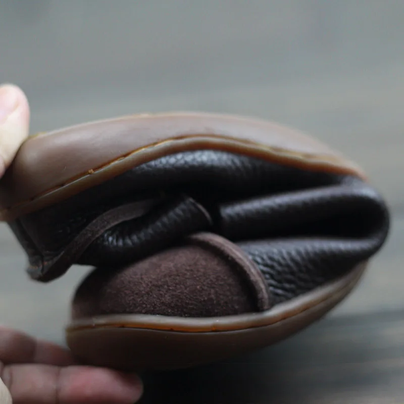 Большие размеры (35 42) женская обувь размера плюс без застежки балетки на плоской