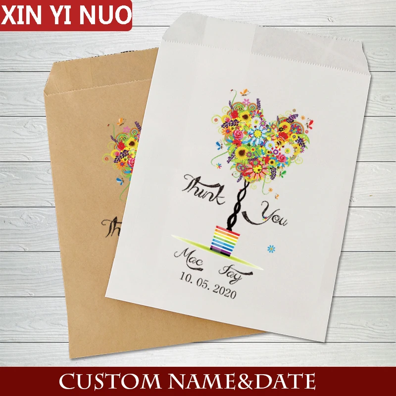 Индивидуальный свадебный подарок спасибо за ваш попкорн конфеты фрукты буфет