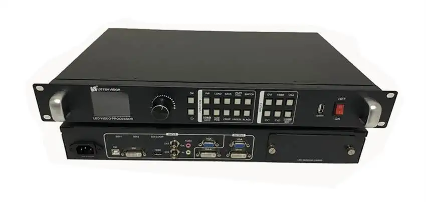 Видеопроцессор LINTEN-VP1000 с полной функцией PIP, широко используется для светодиодного экрана