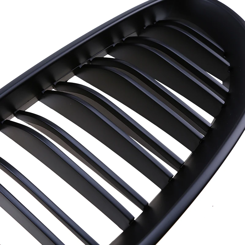 Решетки гоночные POSSBAY с двойными решетками матовые черные для BMW 5 Series E61