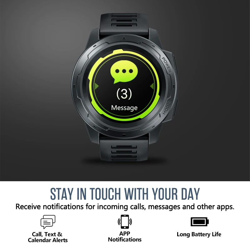 Стекло zelbase VIBE 5 PRO Цвет сенсорный Дисплей Smartwatch сердечного ритма мульти