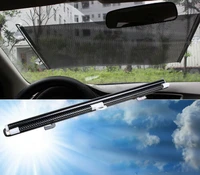 125x40cm retractable car curtain rear sun shade for car window shade windshield sunshade shield visor front sun block 1 set