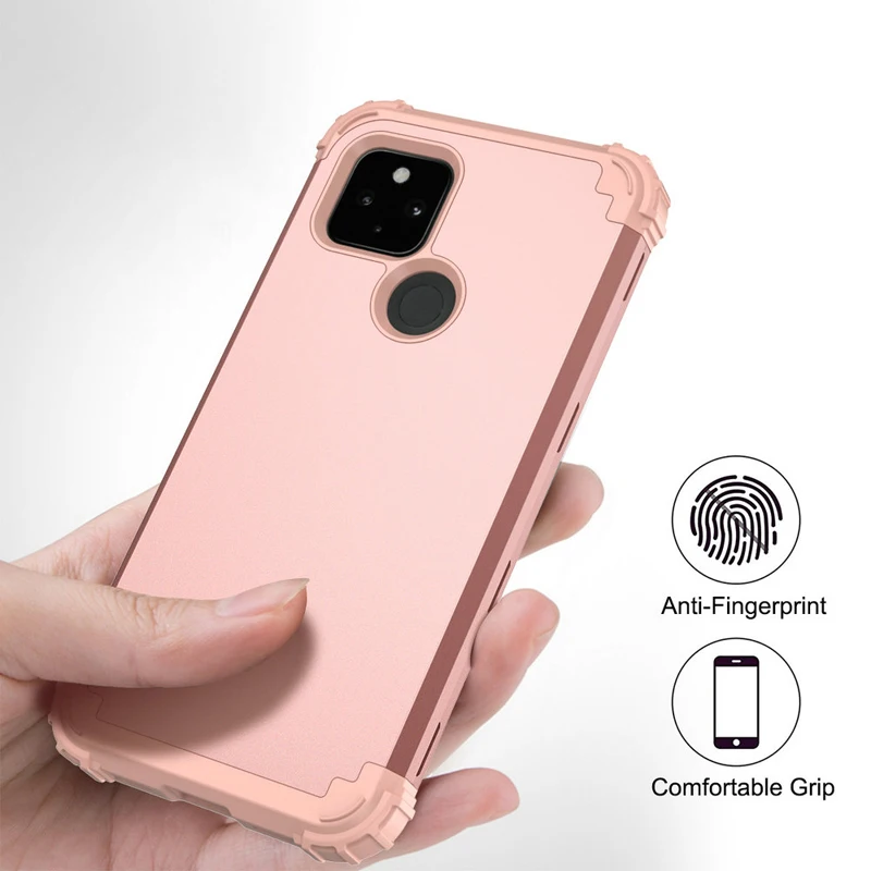 Ударопрочный чехол 3 в 1 для Google Pixel 5 4 A XL 3a 4a 5a Pixel3 4XL Pixel4 3XL задняя крышка | Мобильные