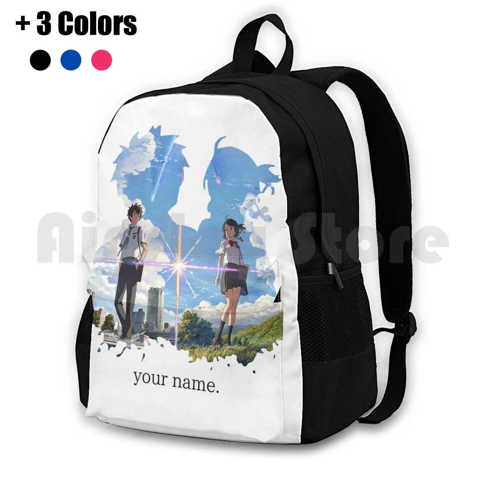 

Kimi No Na Wa Your Name. Outdoor Hiking Backpack Riding Climbing Sports Bag Kimi No Nawa Your Name Mitsuha Kuchimizake Taki