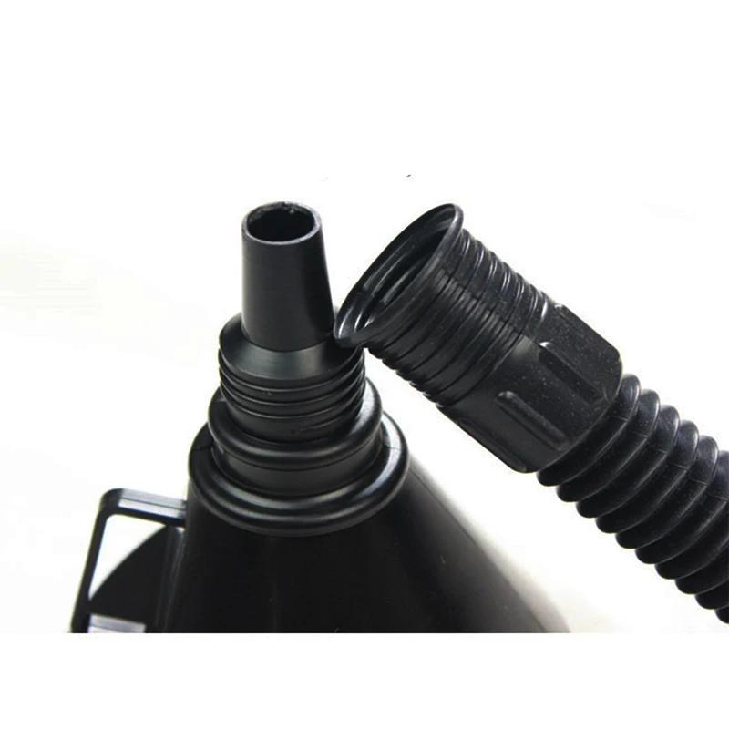 

CAR-partment Pour Oil Tool Car Motorcycle Truck Vehicle Plastic Filling Funnel with Soft Pipe Spout Petrol Diesel Filter Layer