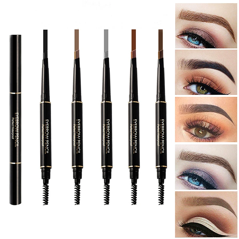Лидер продаж карандаш для бровей 5 цветов натуральная Водостойкая Подводка глаз
