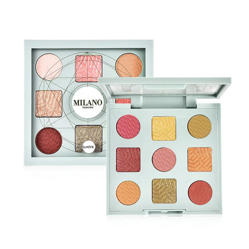 

9 Colors Neon Obsessions Eyeshadow Palette Matte Glitter Eye shadow Pallete Shimmer Shiny Diamond Makeup Nude Pigmented Palette