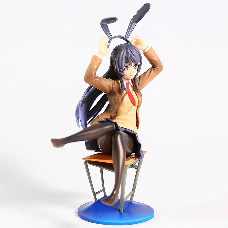 Школьная форма Seishun Buta Yarou Wa Sakurajima Mai Ver. ПВХ фигурка аниме девочка кукла