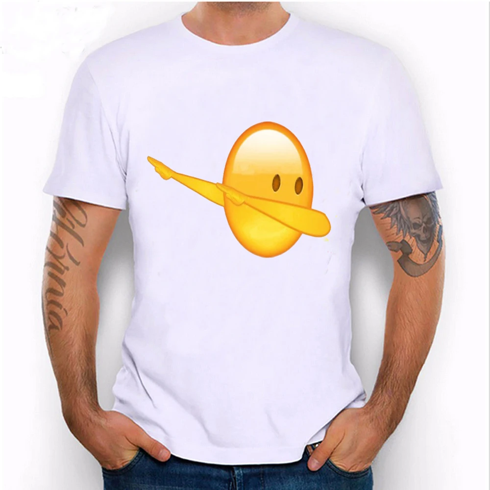 Новинка 2018 летняя модная мужская футболка с коротким рукавом и забавным