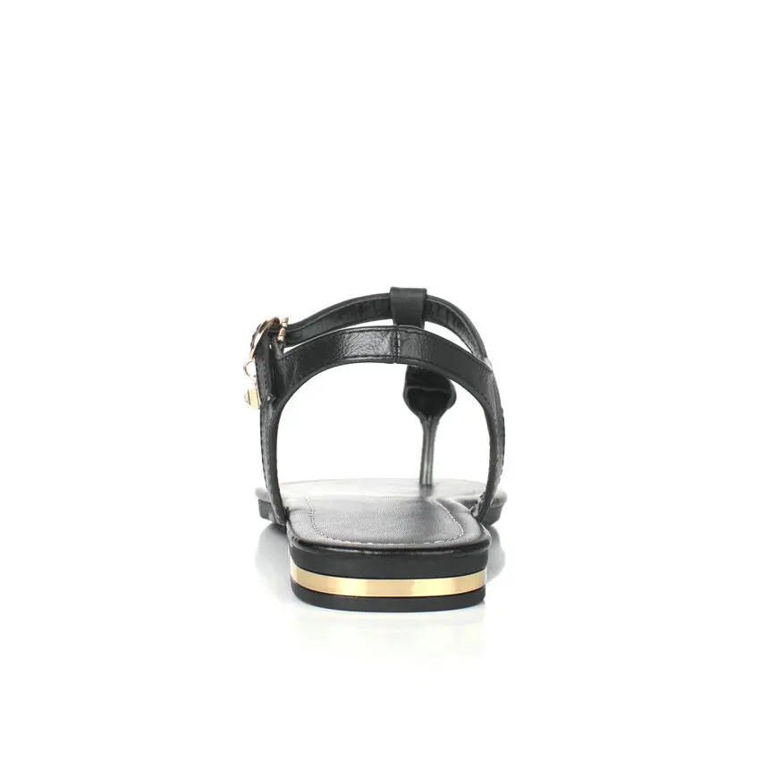 Женские сандалии QUTAA повседневные летние из искусственной кожи с закругленным