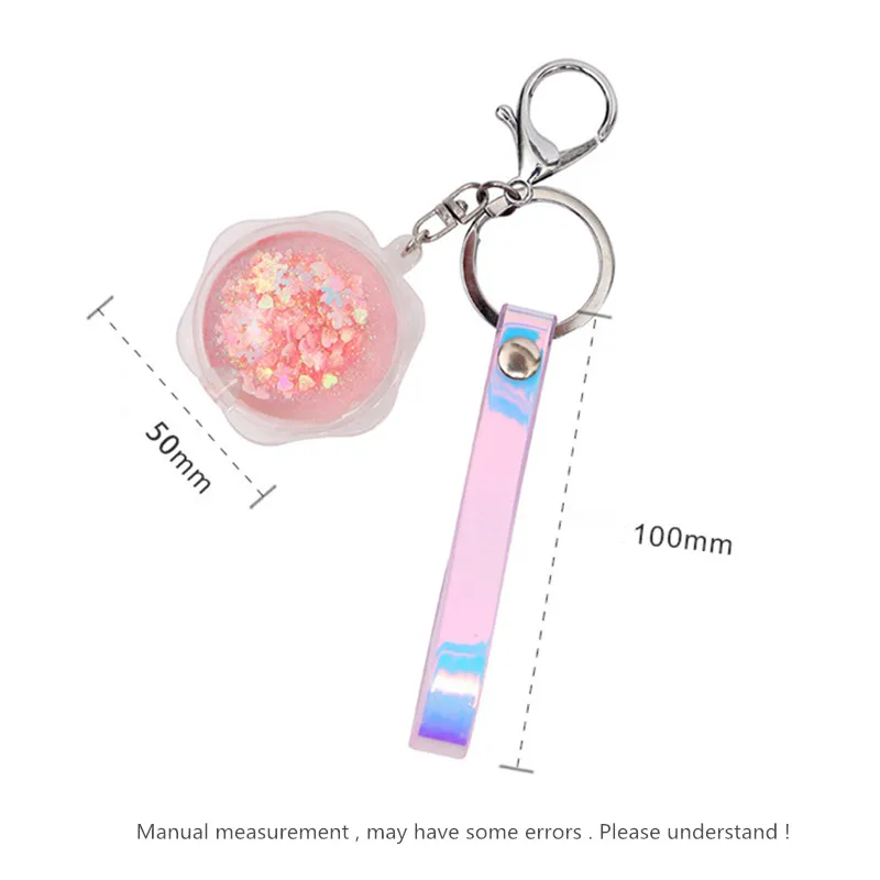 Двигающийся брелок с жидкостью автомобильная звезда быстрый песок брелки для