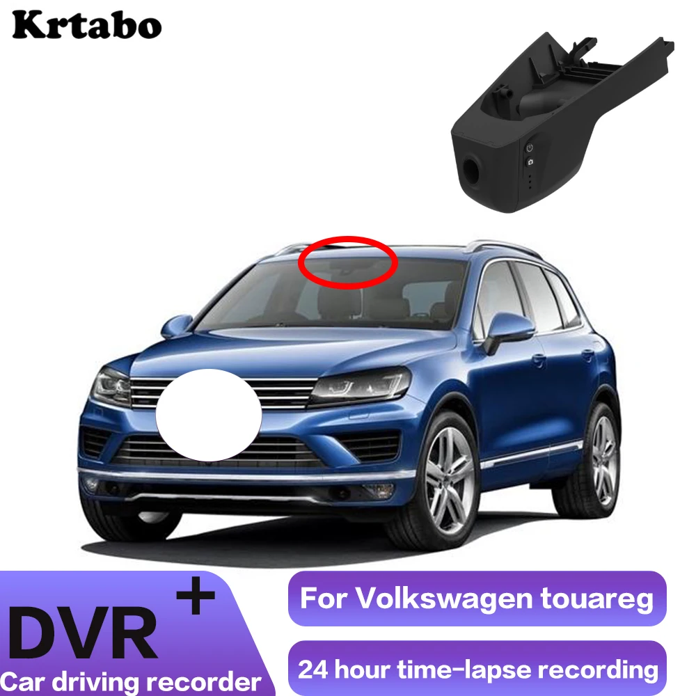 

For Volkswagen Touareg 2018 2019 2020 Car DVR Wifi Video Recorder Dash Cam Camera High Quality Night Vision Full HD
