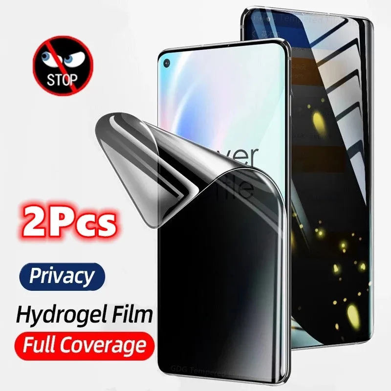 

1-2Pc Anti Spy Hydrogel Film for Samsung Galaxy S21 S20 Note 20 Ultra Note10 S10 Plus S20 Fe S9 S8 Plus Privacy Screen Protector