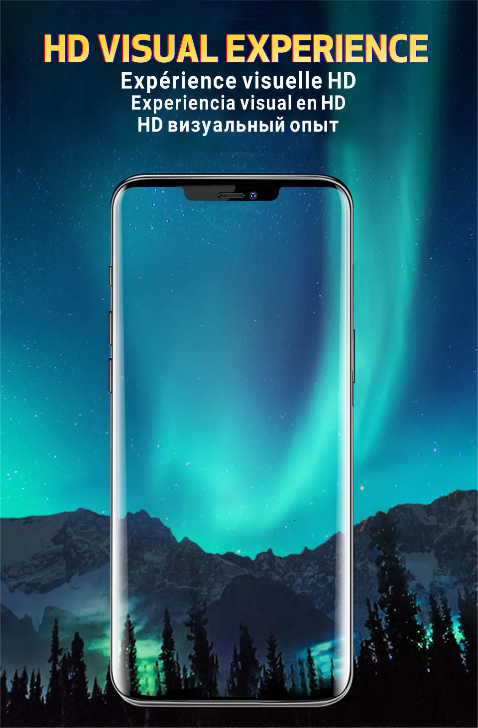 4 шт. 100D Защитная Гидрогелевая пленка для iPhone 11 Pro MAX 6 6s 8 7 plus XR X XS полная защита экрана мягкая пленка не стекло