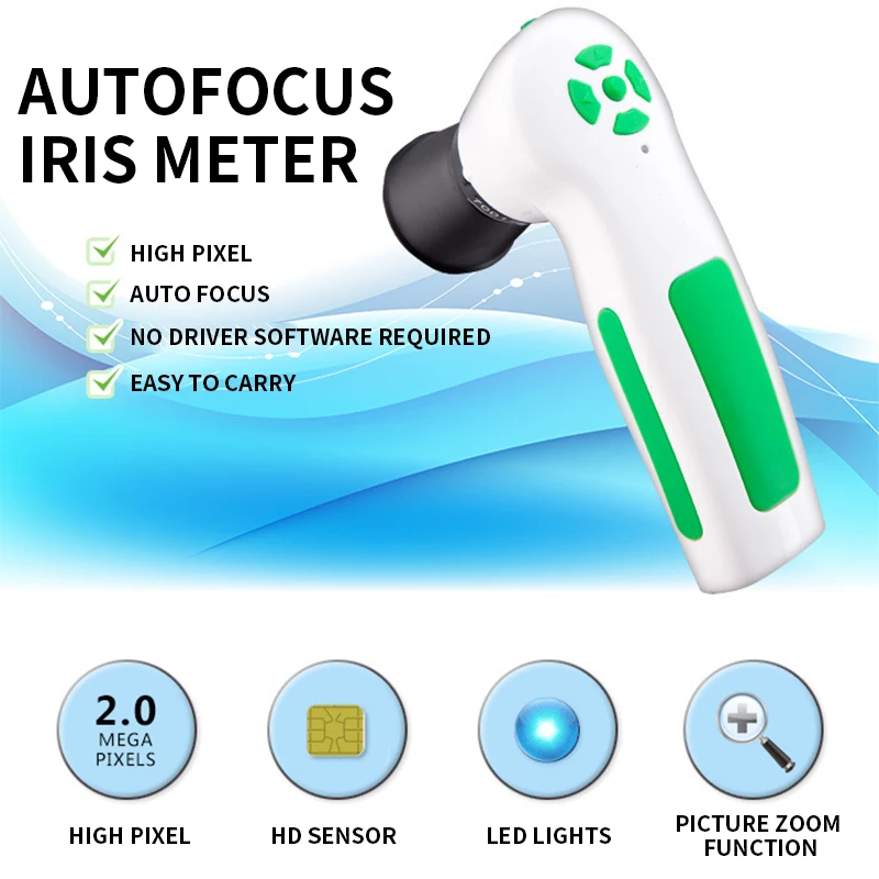 Измеритель игла с автофокусом DM9822U детектор диафрагмы HD-лупа USB-измеритель
