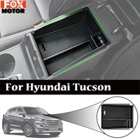 armrest storage box for hyundai tucson tl 2015 2016 2017 2018 2019 at drive central console glove tray pallet car organizer