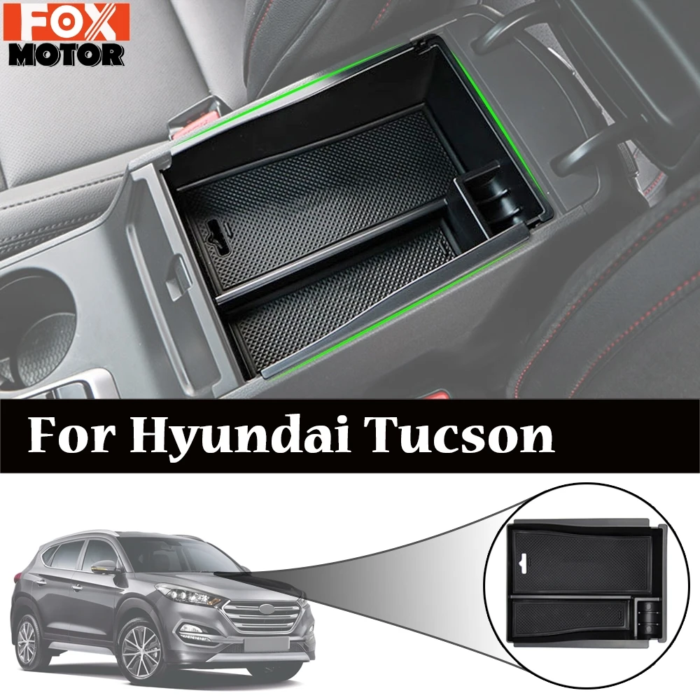 Подлокотник для Hyundai Tucson TL 2015 2016 2017 2018 AT DRIVE центральный подлокотник перчаток