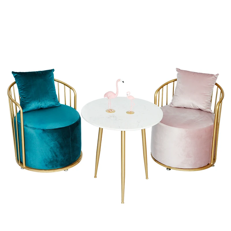 Скандинавский кованый диван Кафе Бизнес кресло для отеля магазин одежды сеть