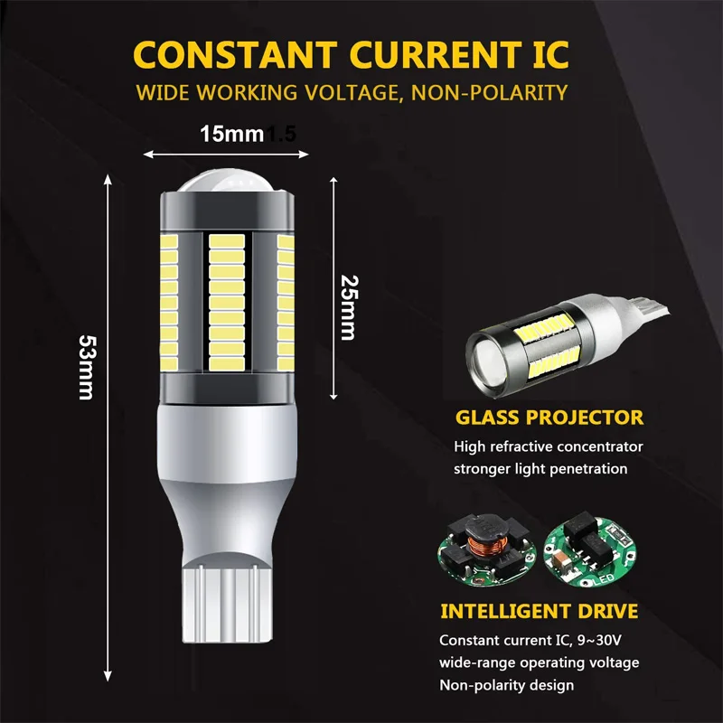 2 шт. для Toyota CHR 2016 2017 2018 светодиодный 2019 2020 LED Резервное копирование фонарь без