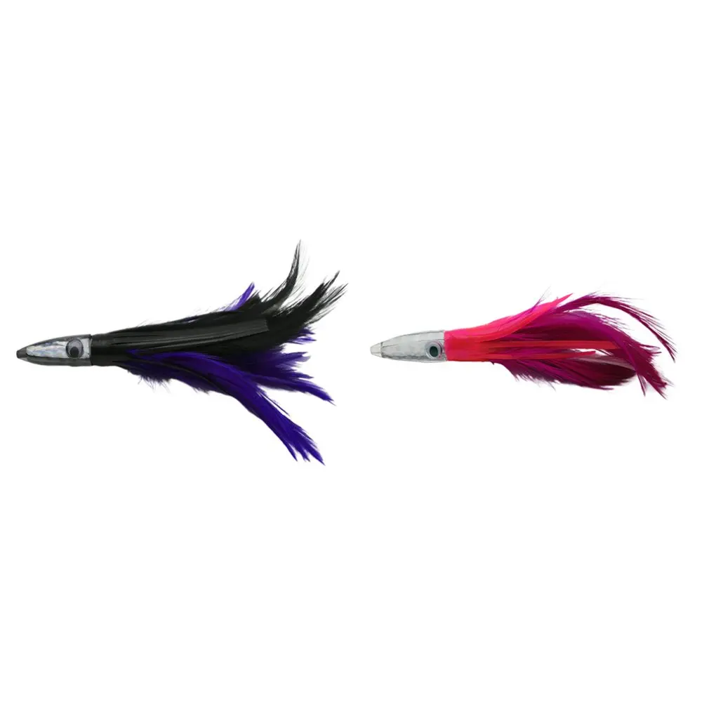 1 шт. троллинговая приманка акриловая повязка на голову для морской рыбалки