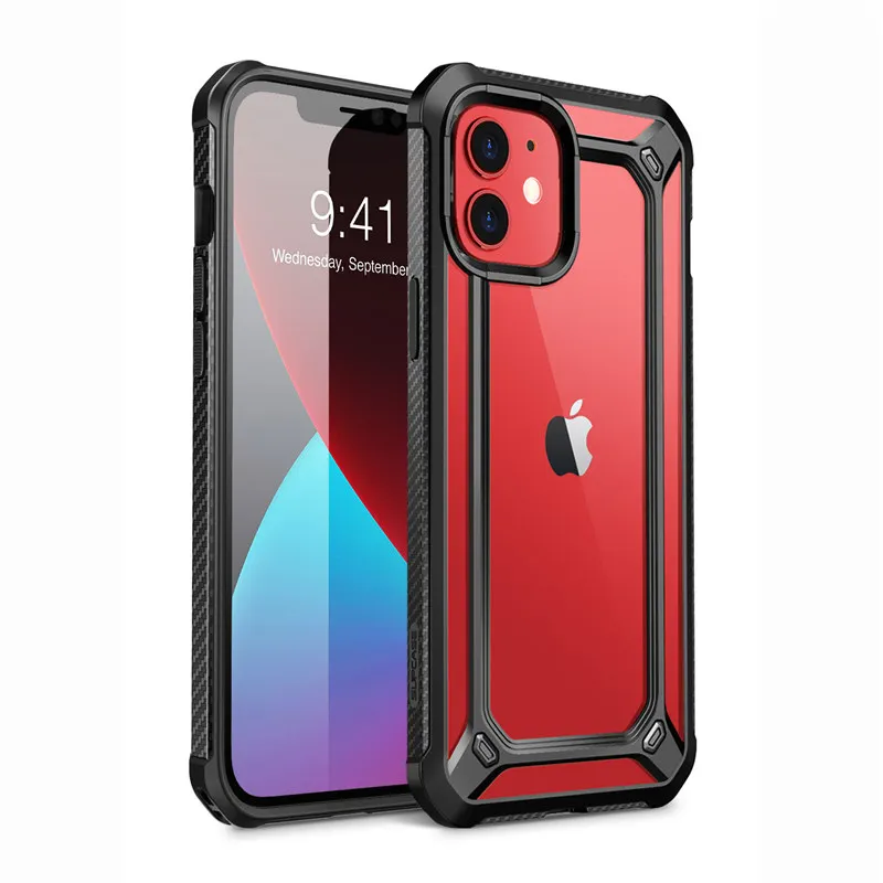 pitaka case Bảo Vệ SUPCASE Cho iPhone 12 Mini 5.4 Inch (2020) UB EXO Series Cao Cấp Lai Bảo Vệ Trong Suốt + Nhựa TPU Ốp Lưng Ốp Lưng phonecase