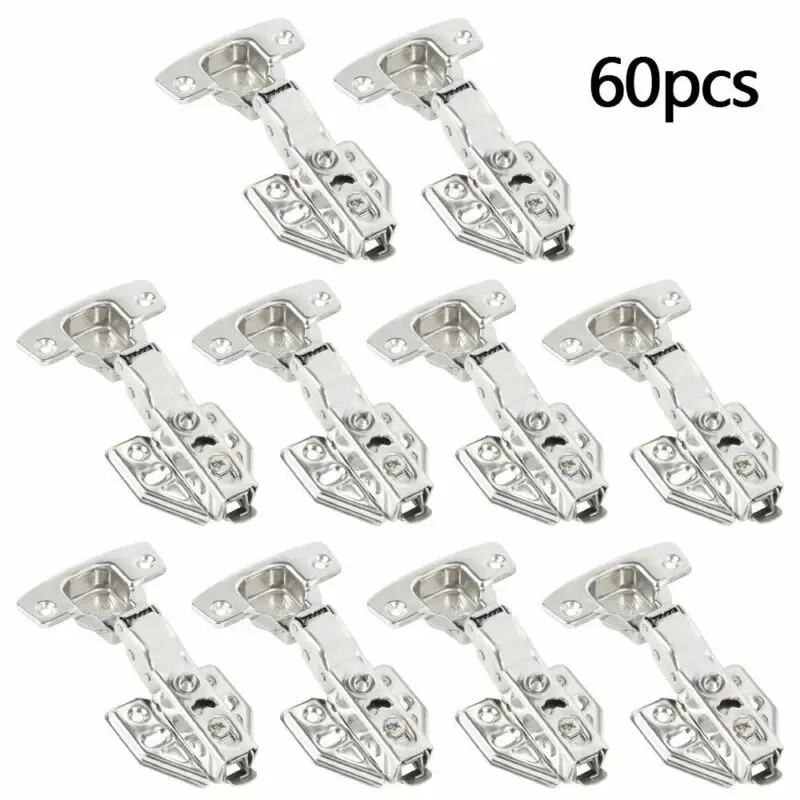 

60 шт./упаковка, компактные петли для шкафа с гидравлическим буфером