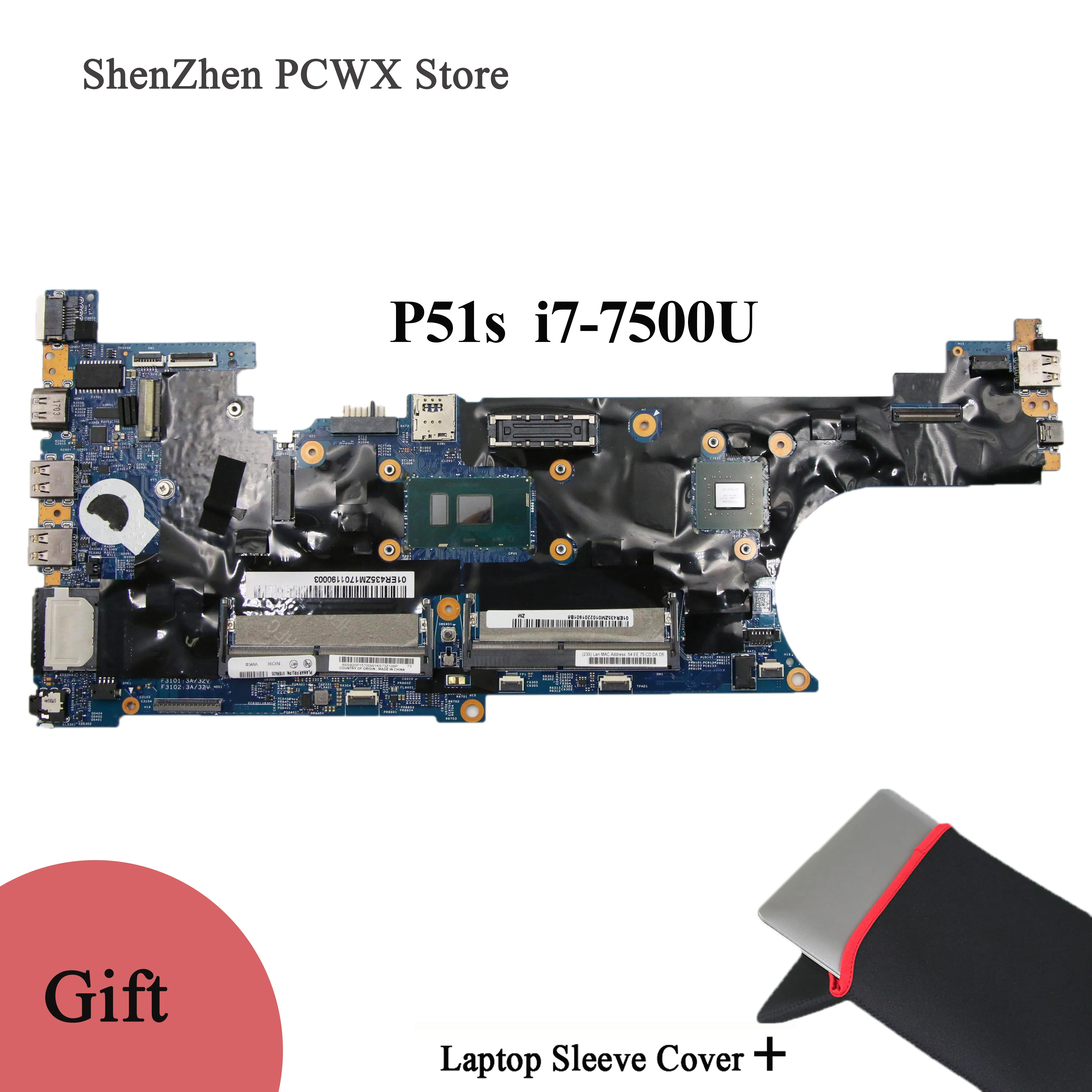 Оригинальная независимая видеокарта материнская плата для ноутбука Lenovo thinkpad P51s