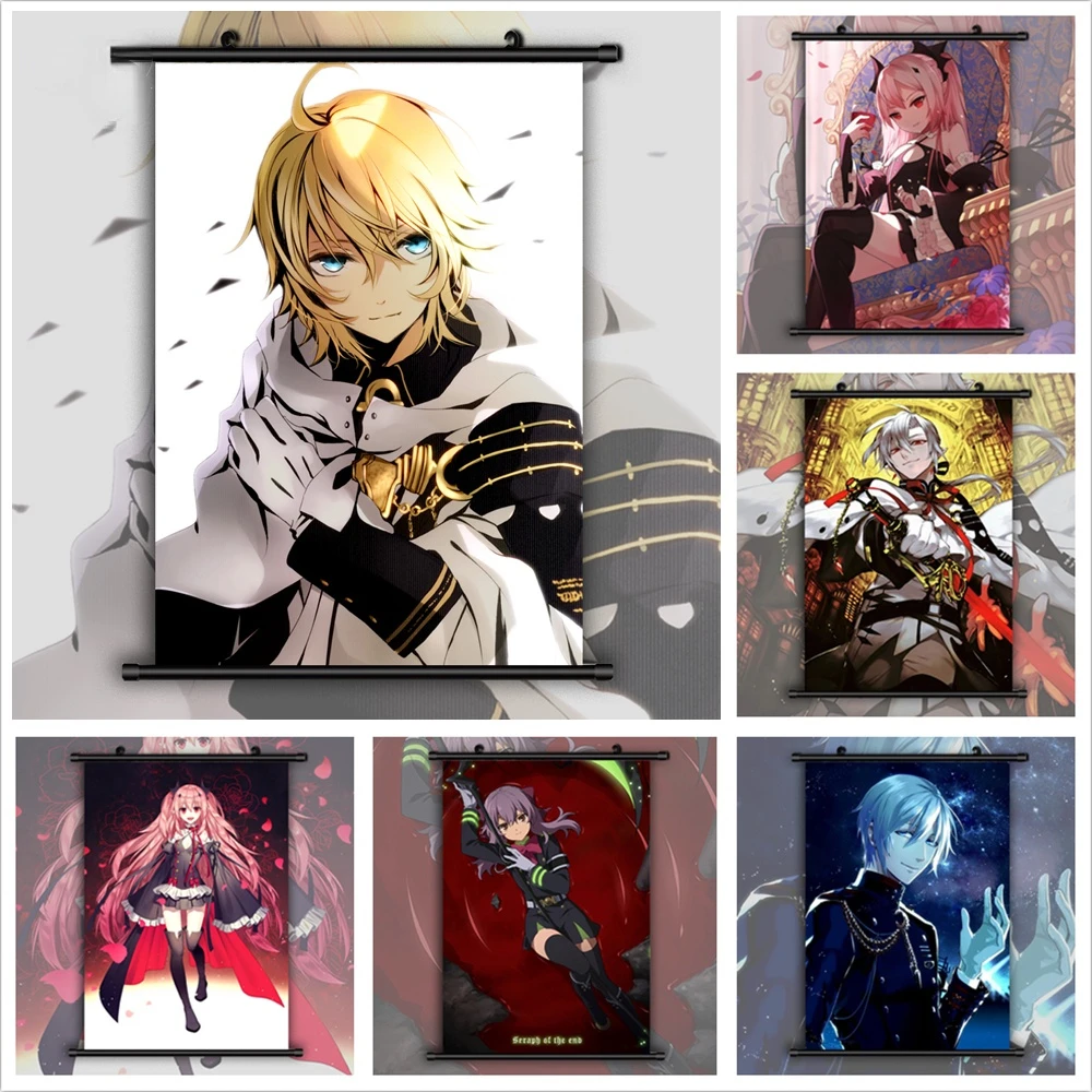

Seraph of The End Krul Tepes Ferid Bathory Anime Posters Canvas Painting Wall Decor Wall Art Picture Room Decor Home Decor
