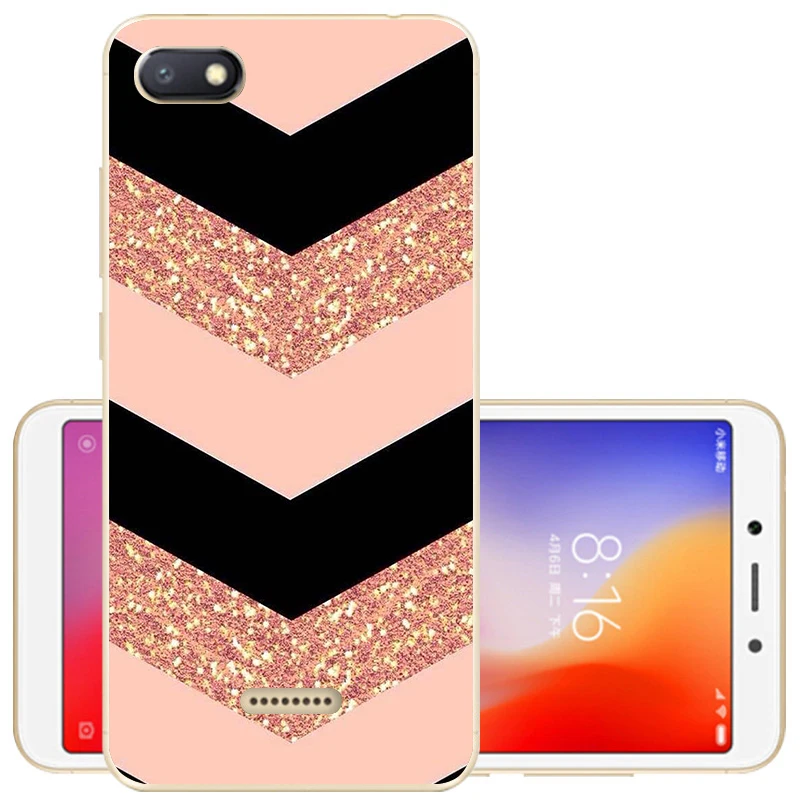 Чехол для Xiaomi Redmi 6A Redmi 6, чехол для Redmi 6A Couqe, Мягкая силиконовая задняя крышка, защитный чехол из ТПУ для Redmi6 6 A, чехол для телефона s - Цвет: 9